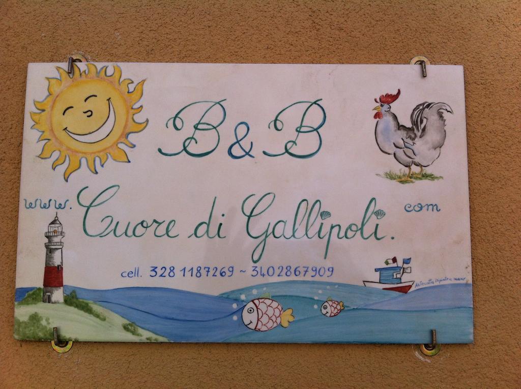 B&B Cuore Di Gallipolli Exteriör bild